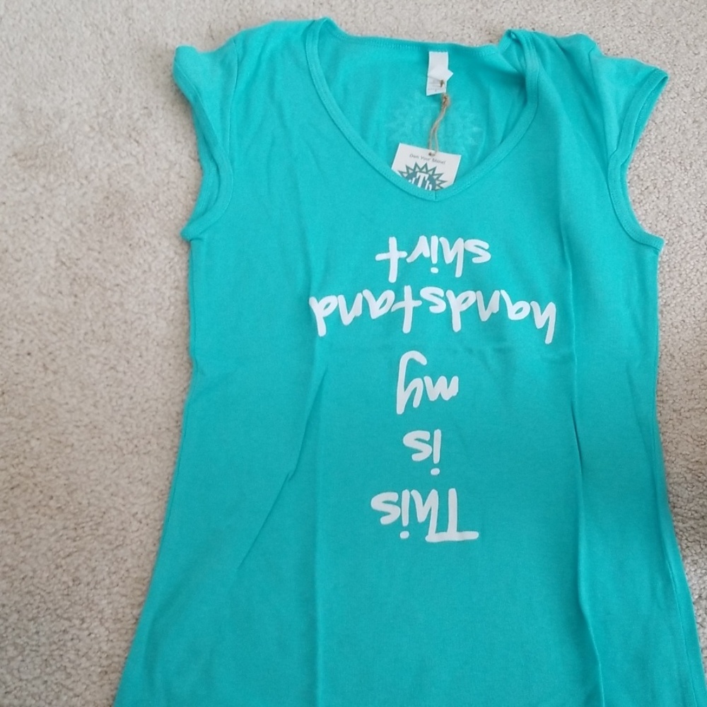 "This is my Handstand Shirt" graphic tee